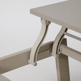 LJUNGSBRO Coffee table, adjustable beige, 104x70 cm