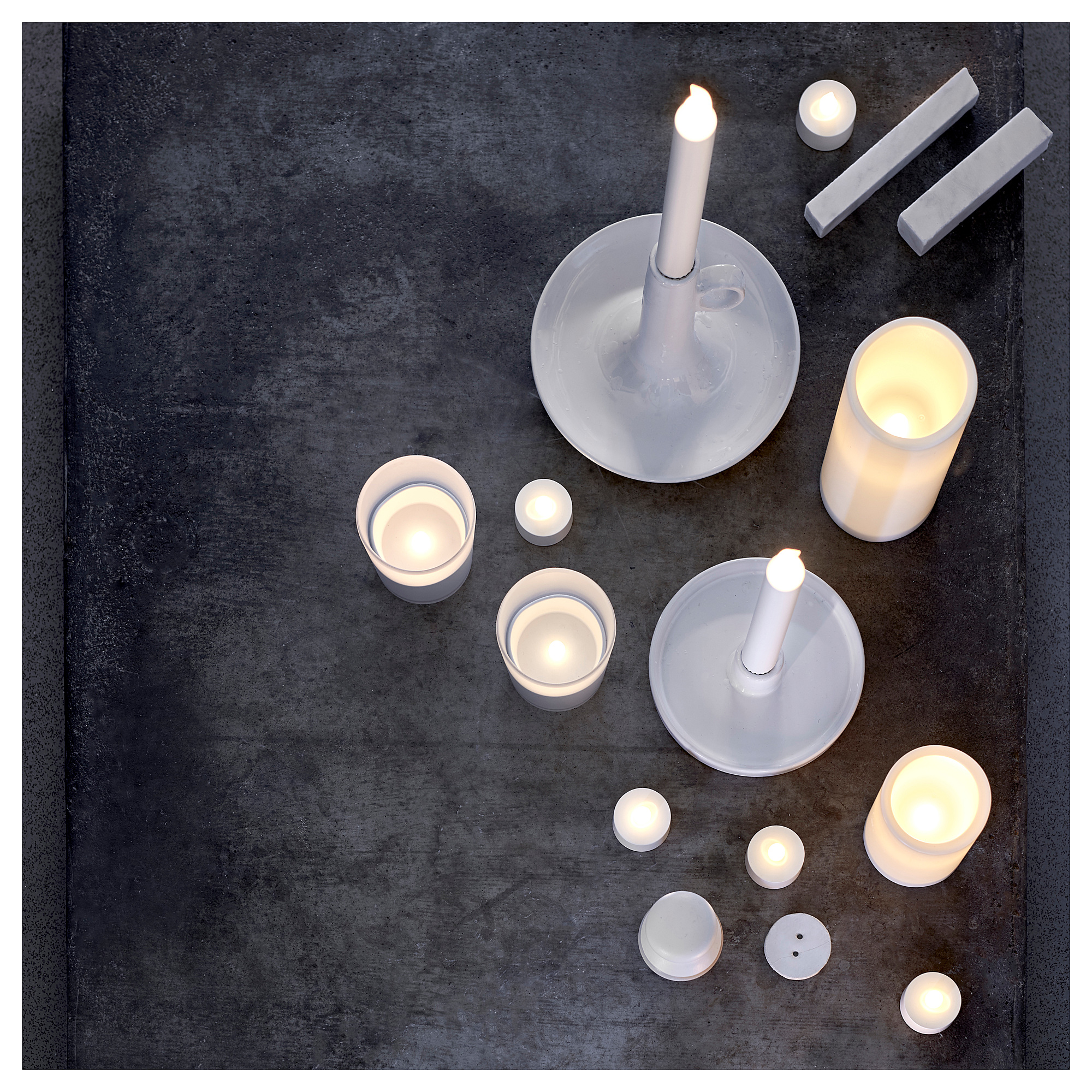 LJUSANDE batteryoperated, natural, LED candle IKEA