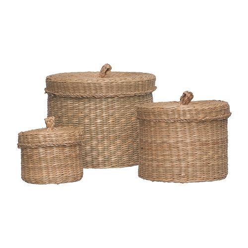 ljusnan box with lid set of 3 seagrass__32340_pe091696_s4