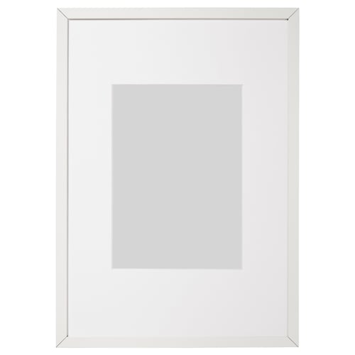 LOMVIKEN White Picture Frame, 21x30 cm IKEA