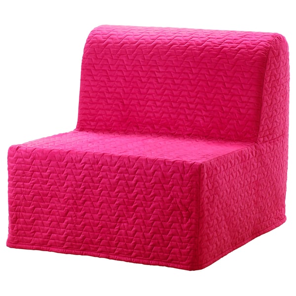 LYCKSELE Vallarum cerise, Chairbed cover IKEA