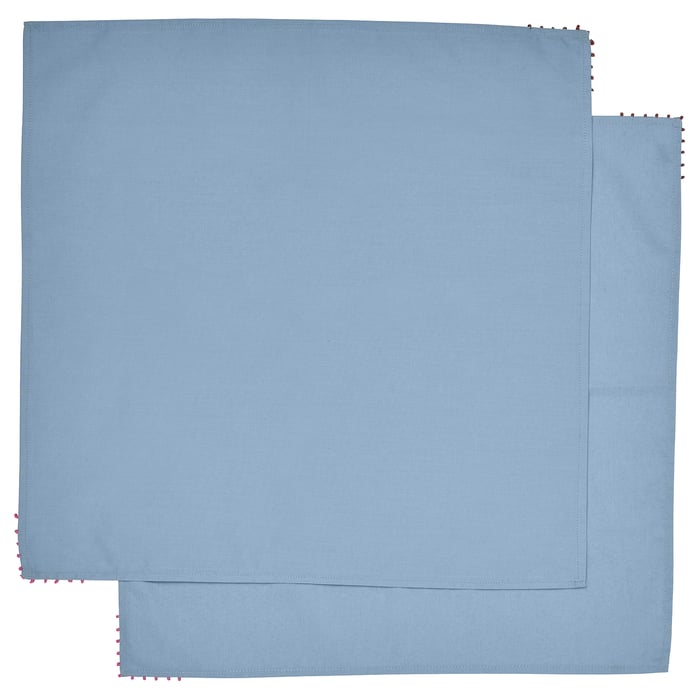 MÄVINN Napkin, blue, 45x45 cm IKEA