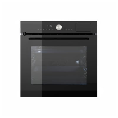 MÅGEBO Forced air oven with combined steam, IKEA 500 black