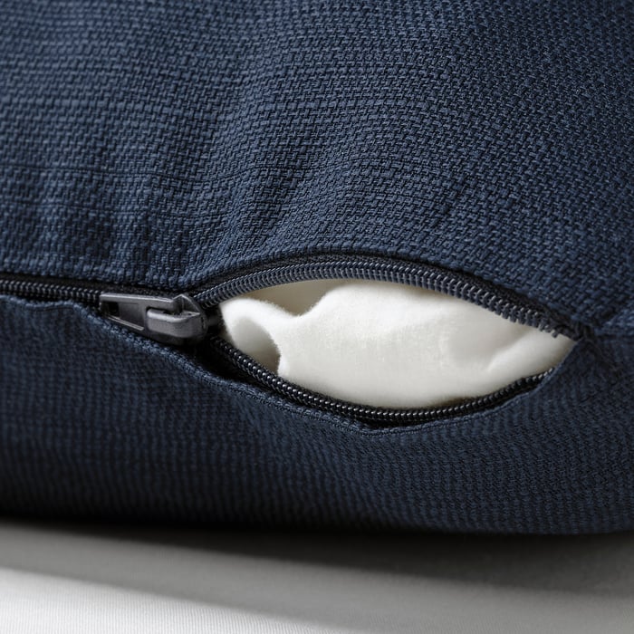 MAJBRÄKEN cushion cover, blackblue, 50x50 cm IKEA