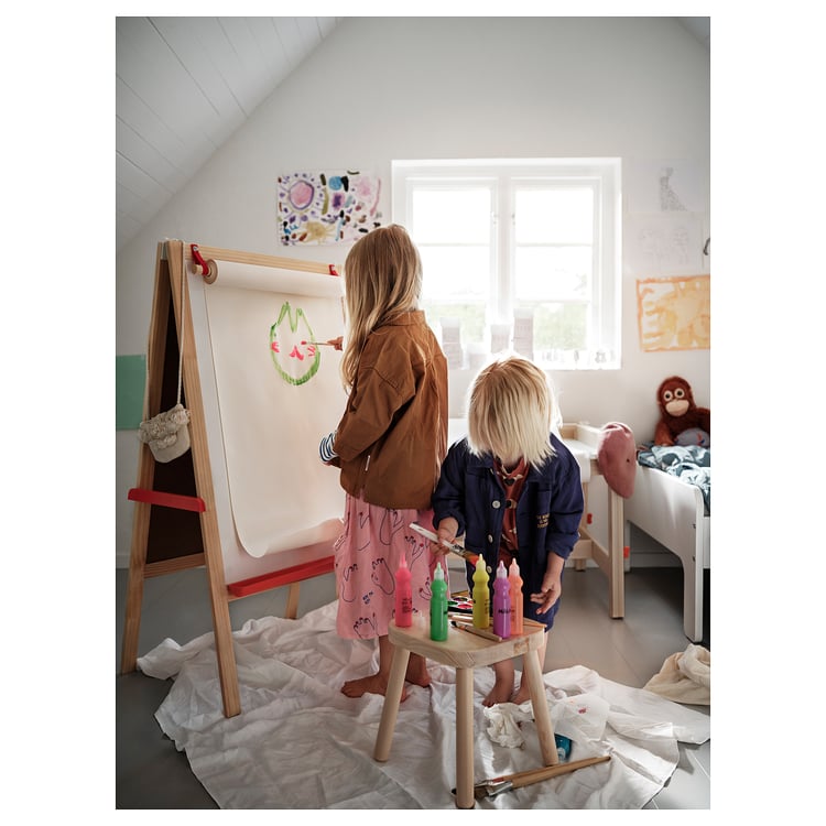 MÅLA easel, softwood IKEA