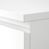 MALM Chest of 2 drawers, high-gloss white, 40x55 cm