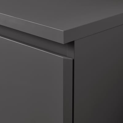 dark grey dresser ikea IKEA Hemnes Dark Grey 8 Drawer Dresser