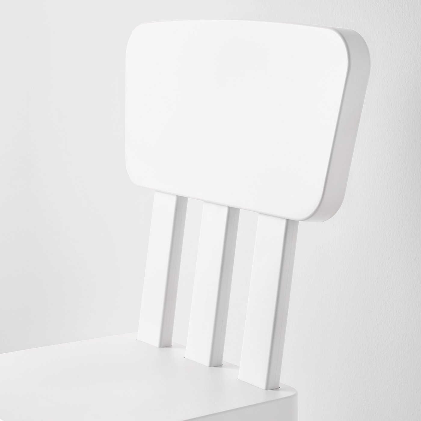 ikea white childrens chair