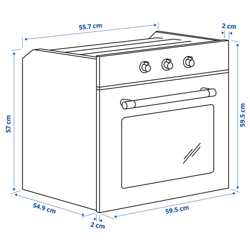 MATTRADITION stainless steel, pyrolytic oven IKEA