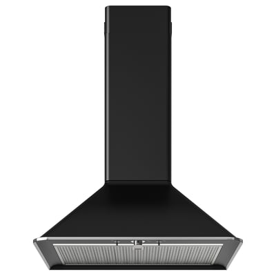 MATTRADITION Wall mounted extractor hood, black, 60 cm