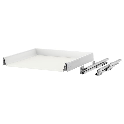 MAXIMERA Drawer, low - white 60x60 cm