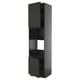 METOD High cabinet f built-in appliances, black-grey/Upplöv matt anthracite, 60x60x240 cm