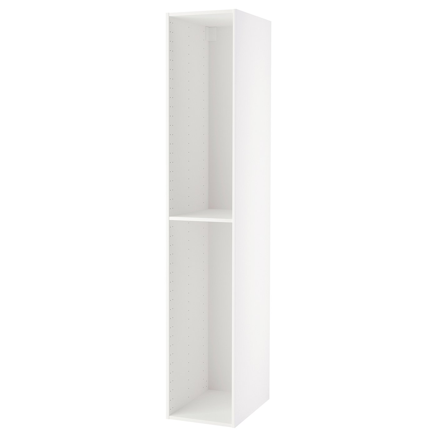 METOD High cabinet - white 40x60x220 cm