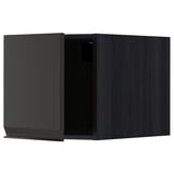 METOD Top cabinet, black/Upplöv matt anthracite, 40x40 cm