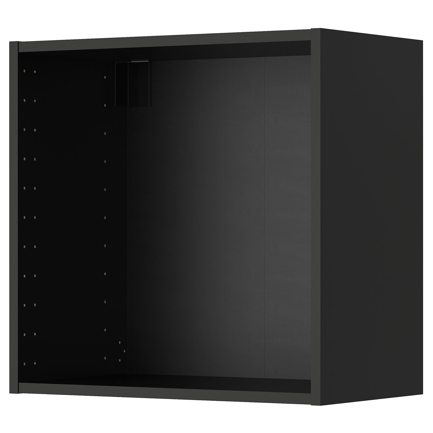 METOD Wall cabinet - black-grey 60x37x60 cm