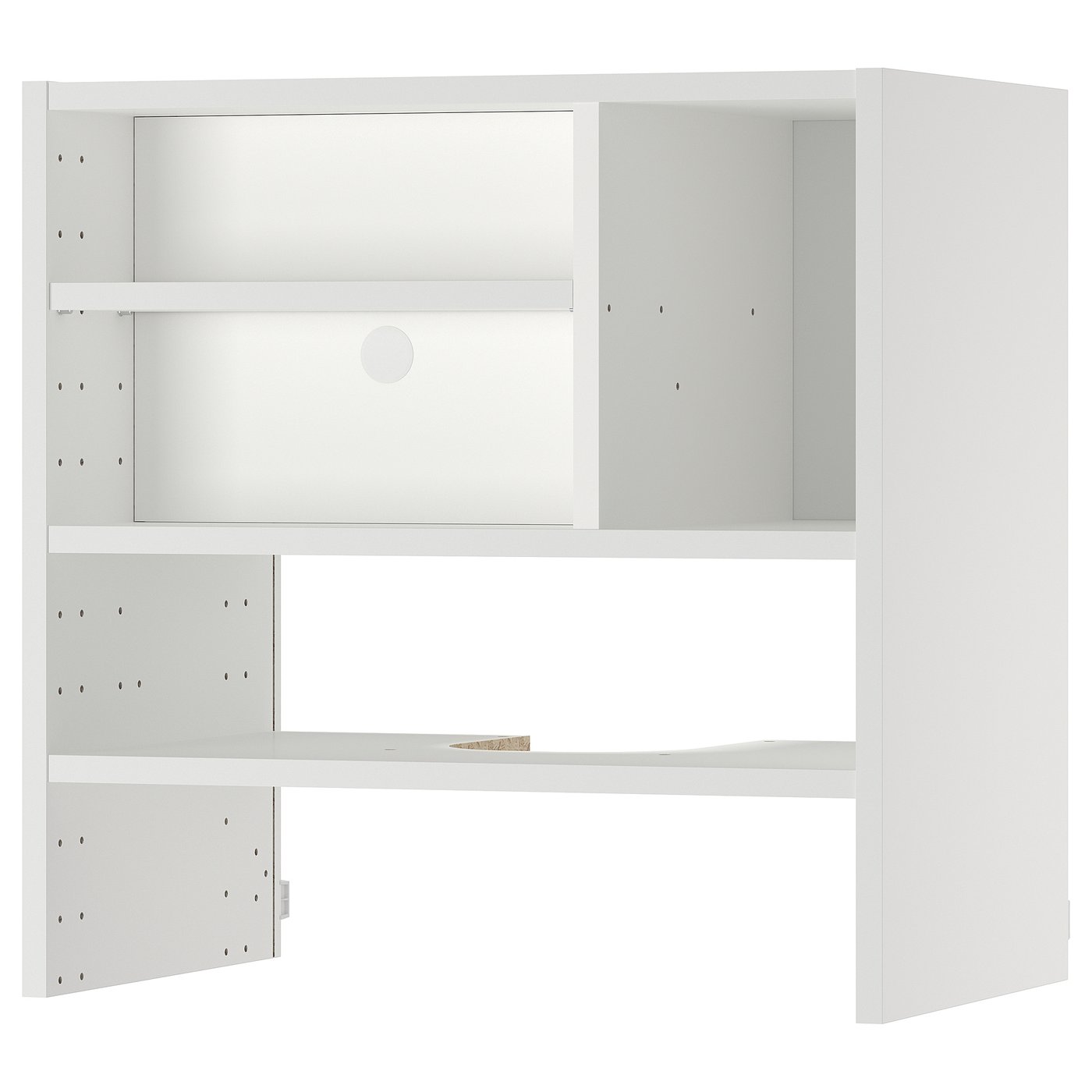 METOD Wall cabinet f b-in extractor hood - white 60x37x60 cm