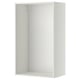 METOD Wall cabinet frame, white, 60x37x100 cm