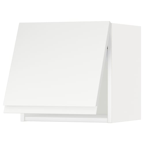 METOD wall horizontal, white/Voxtorp matt white, 40x40 cm IKEA