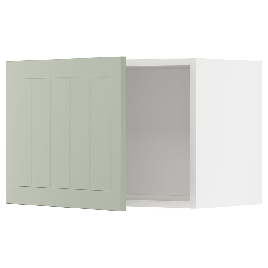 METOD wall white/Stensund light green, 60x40 cm IKEA