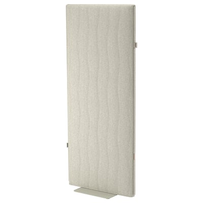 MITTZON Acoustic screen, floor standing, Gunnared beige, 70x157 cm