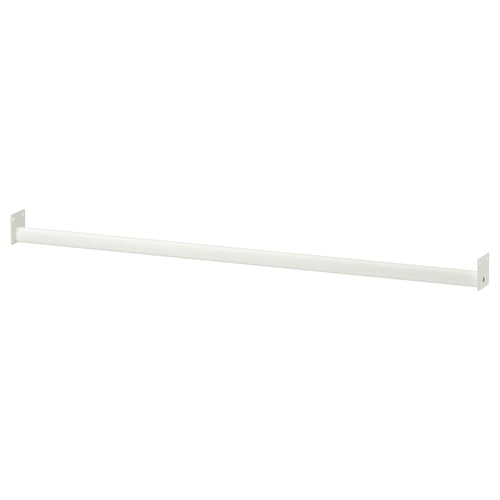 MITTZON Clothes rail for frame w castors - white 80 cm