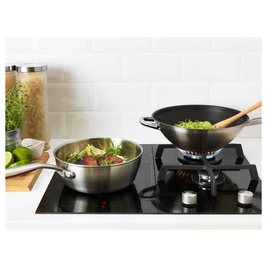 MÖJLIG black, Domino gas hob 2 burner IKEA