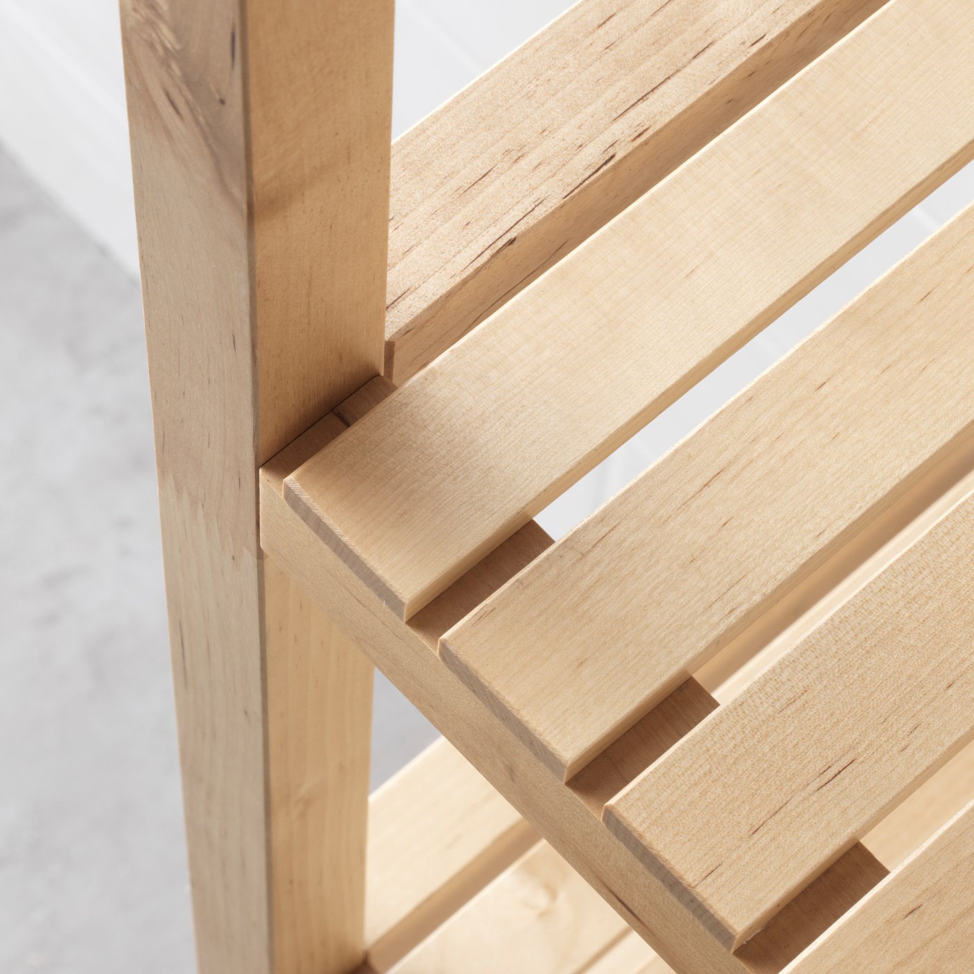 MOLGER birch, Shelving unit, 37x140 cm IKEA