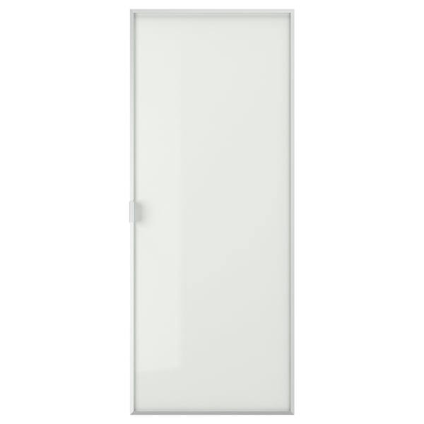 morliden aluminium glass door 40x97 cm ikea