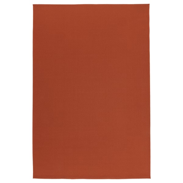 MORUM Rug flatwoven, in/outdoor, rust, 160x230 cm IKEA