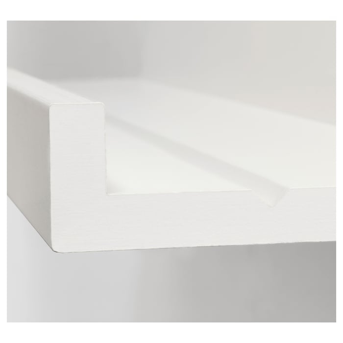 MOSSLANDA white, Picture ledge, 55 cm IKEA