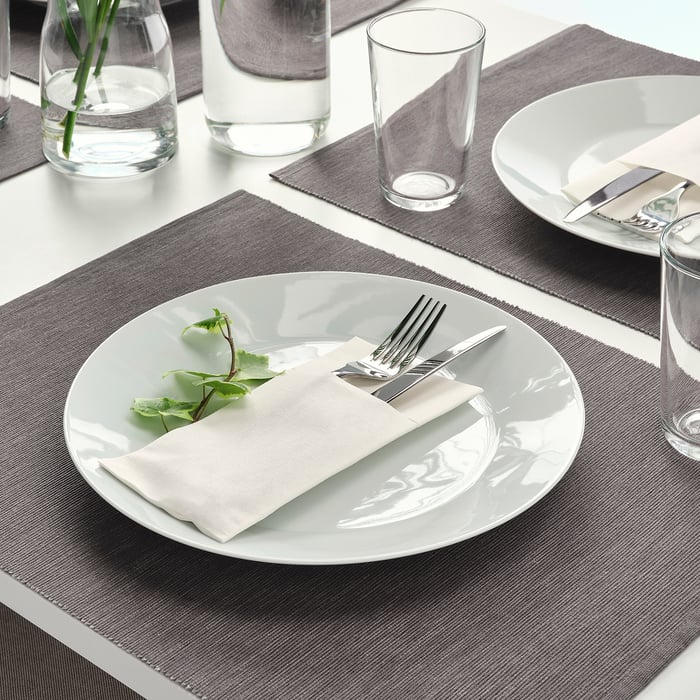 MOTTAGA paper napkin, white, 38x38 cm IKEA