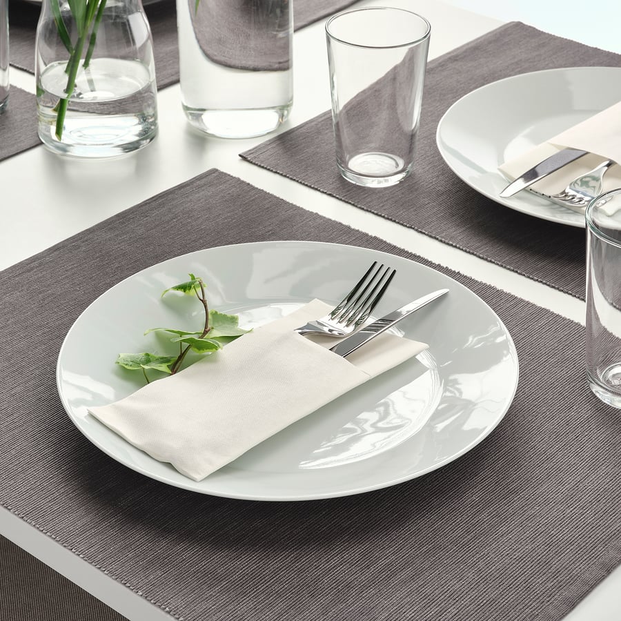 MOTTAGA paper napkin, white, 38x38 cm IKEA