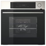 MUTEBO Forced air oven with full steam, IKEA 700 stainless steel colour