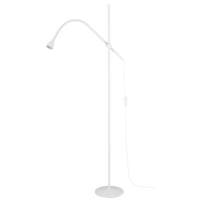 NÄVLINGE white, LED floor/read lamp IKEA