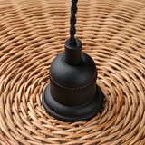 NARRKOLV Pendant lamp, rattan, 56 cm