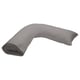 NEJLIKA Pillowcase, grey, 74x75 cm