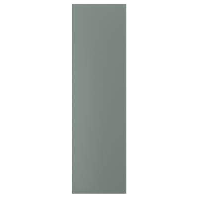 NICKEBO Cover panel, matt grey-green, 62x220 cm