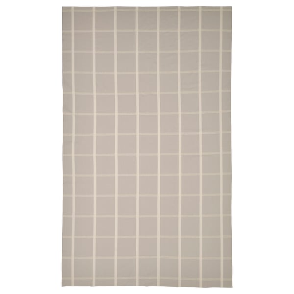 NISSÖGA tablecloth, grey, 145x240 cm IKEA