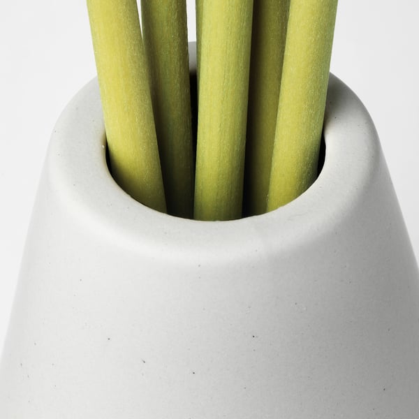 Njutning Vase And 6 Scented Sticks Herbal Garden Green Ikea
