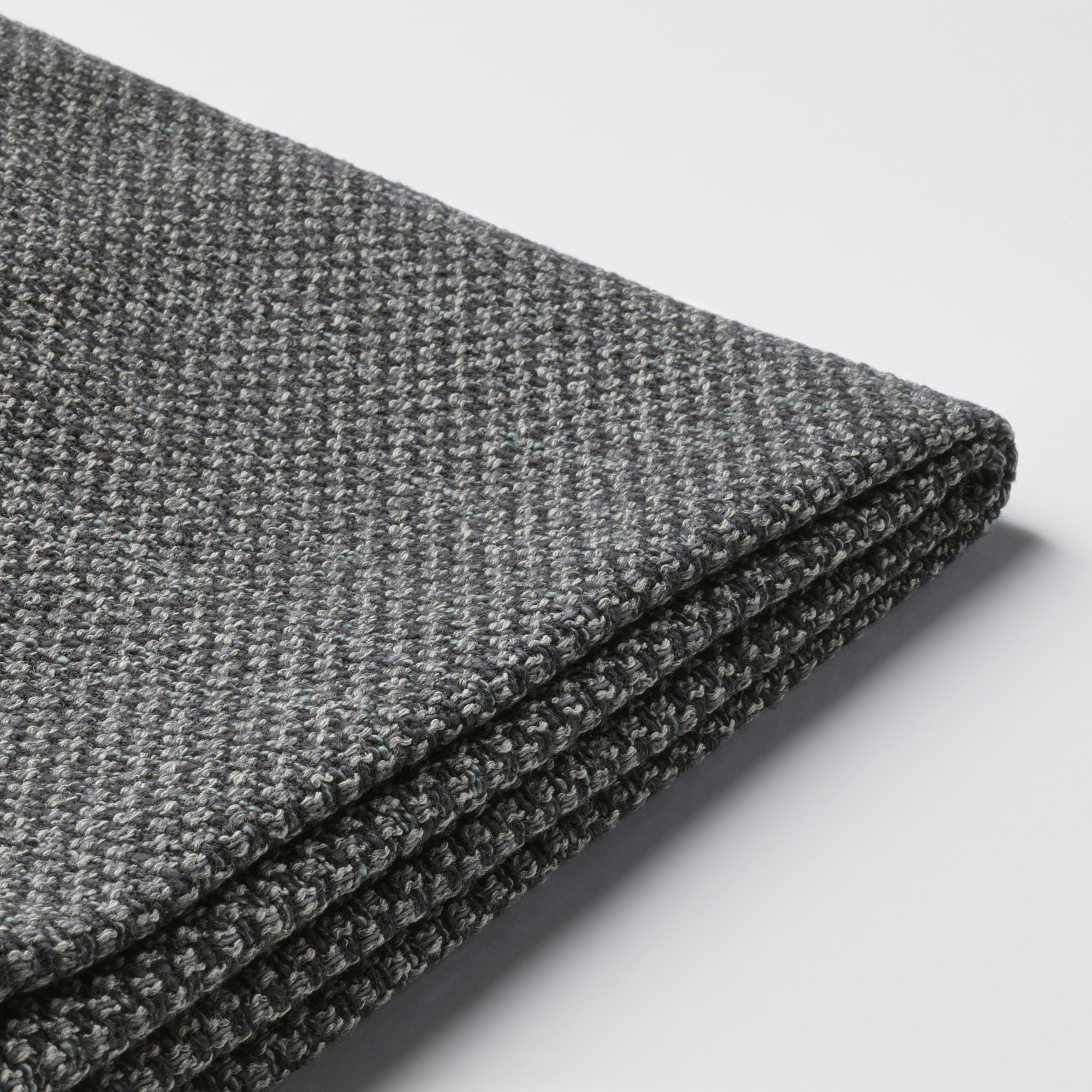 NOCKEBY Lejde dark grey/with chaise longue, right, Cover for 3seat