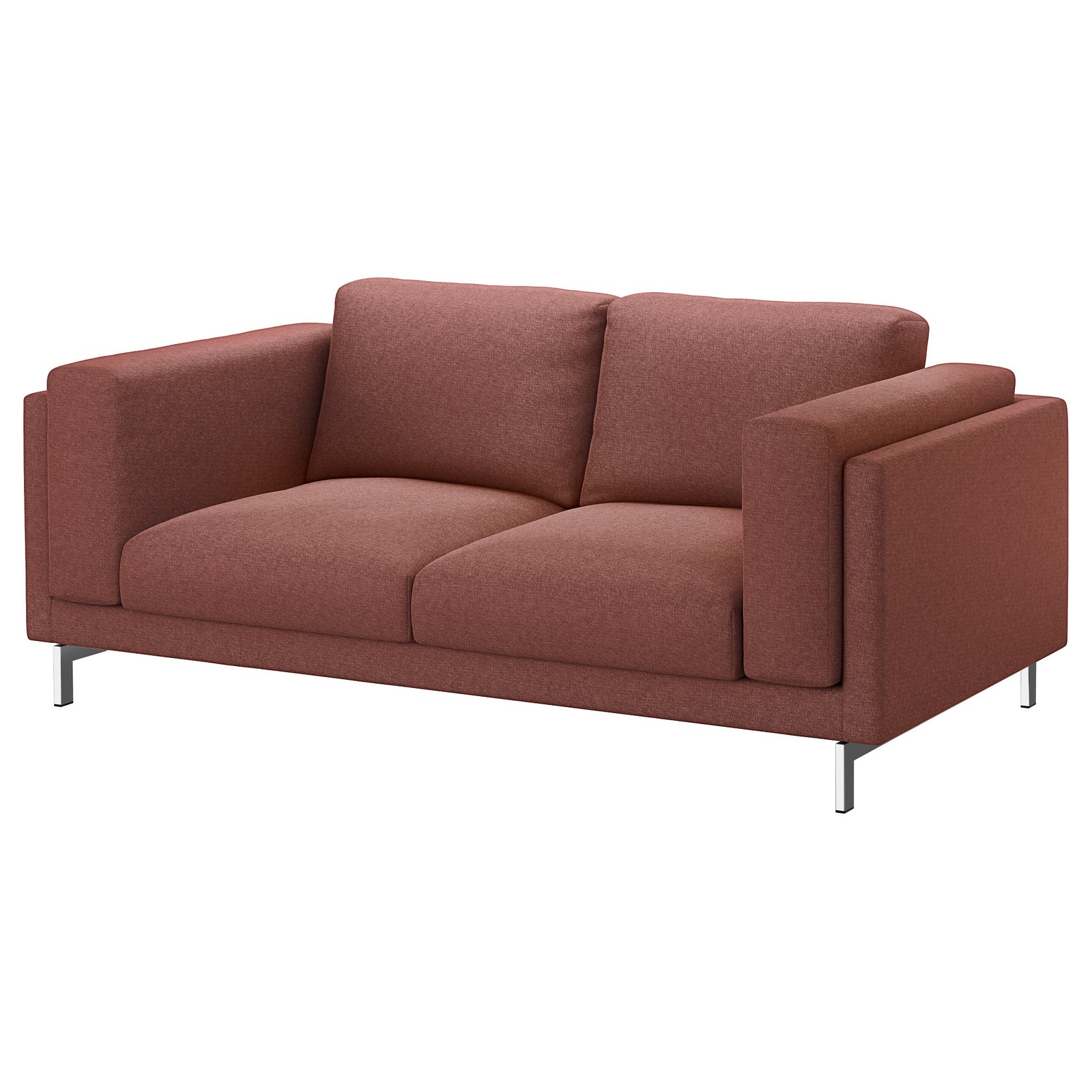 NOCKEBY Tallmyra rust, Twoseat sofa, Width 203 cm 97 cm IKEA