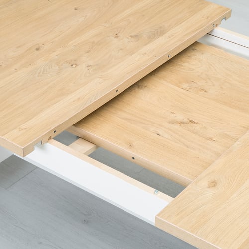 NORDEN oak, extendable dining table, Length 155 cm IKEA