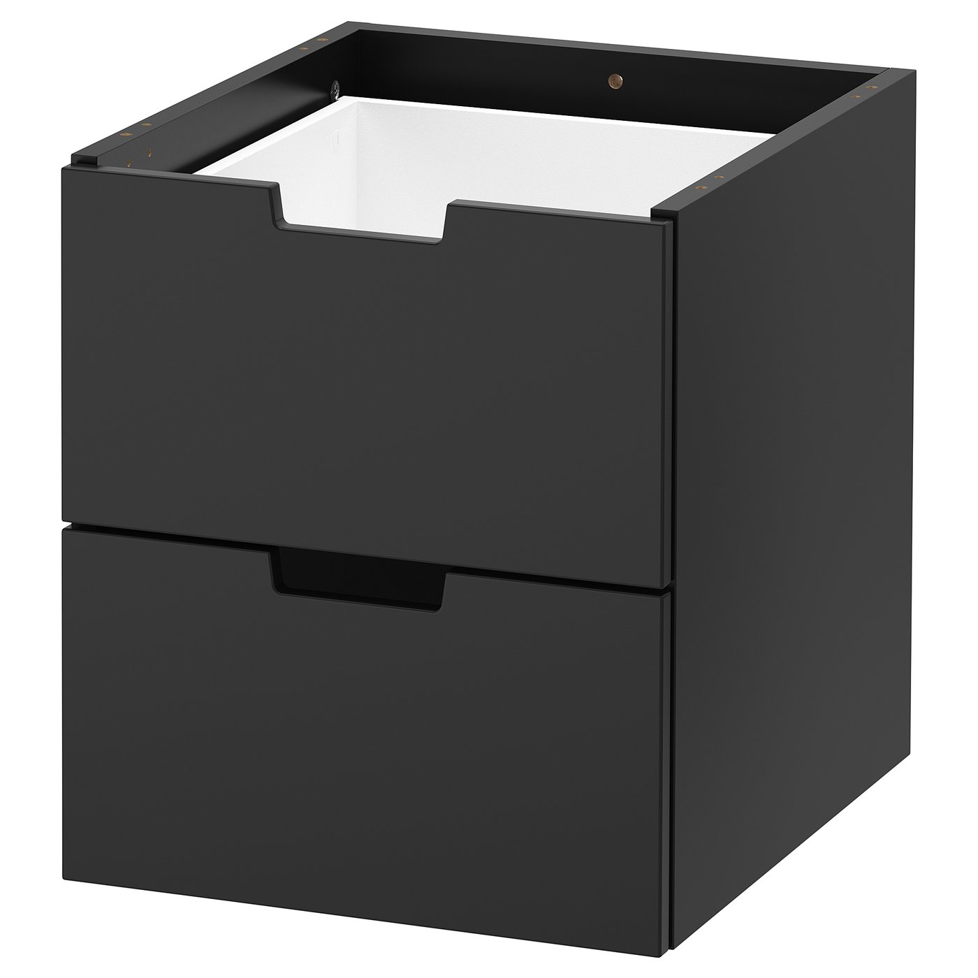 NORDLI anthracite, Modular chest of 2 drawers, 40x45 cm IKEA