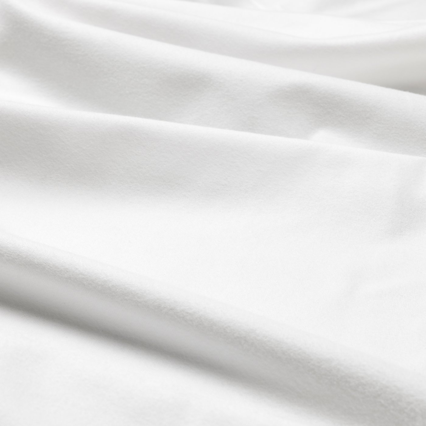 NORDRUTA white, Fitted sheet, Super king IKEA