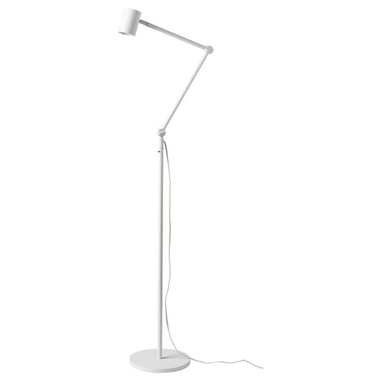 NYMÅNE white, Floor/reading lamp IKEA