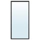 NYPONBUSKE Mirror, black, 65x135 cm