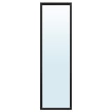 NYPONBUSKE Mirror, black, 40x135 cm