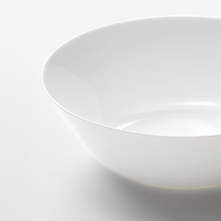 OFTAST serving bowl, white, 23 cm IKEA