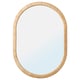 OPPHEM Mirror, rattan, 54x77 cm - IKEA