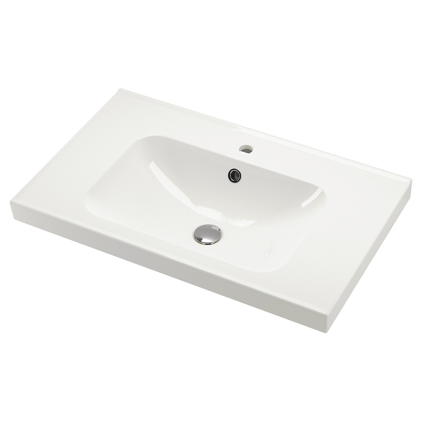 ORRSJÖN Wash-basin - white 82x49 cm